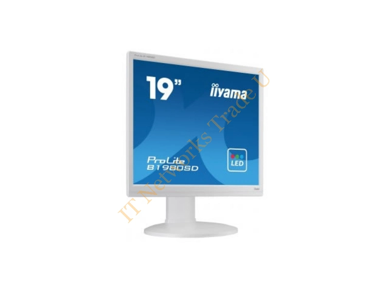 B1980SD-W1 - iiyama ProLite B1980SD-W1 19" LED Matt Flat White computer monitor LED display