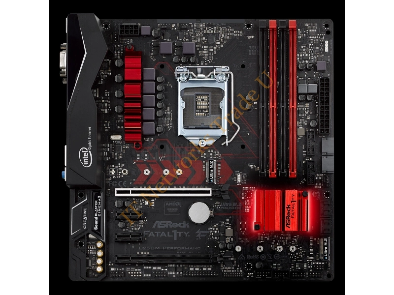 Asrock Fatal1ty B250M Performance IntelB250 LGA 1151 (Socket H4) Micro ATX