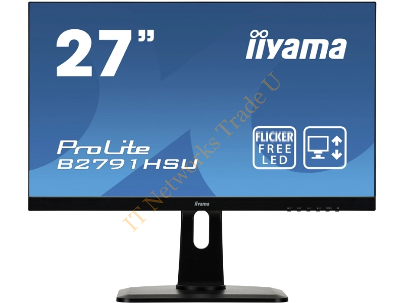 B2791HSU-B1 - iiyama ProLite B2791HSU-B1/27" TN 1MS 27" Full HD LED Matt Black computer monitor