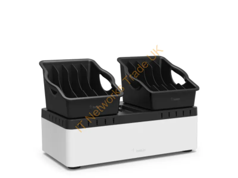 B2B160VF - Belkin B2B160VF charging station organizer Desktop & wall mounted Black, White