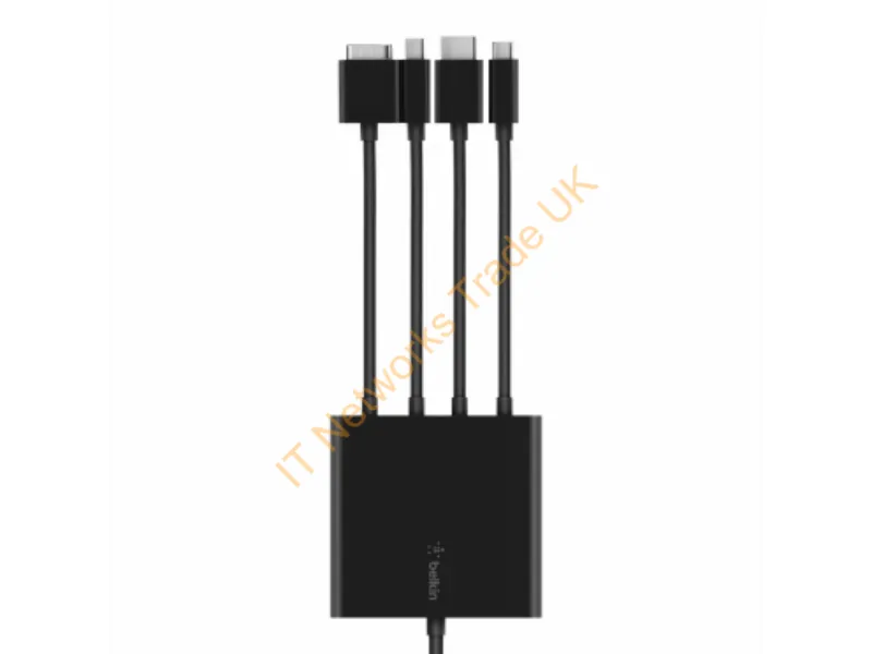 B2B166 - Belkin B2B166 Video Cable Adapter 94.5" (2.4 M) Usb Type-C Black