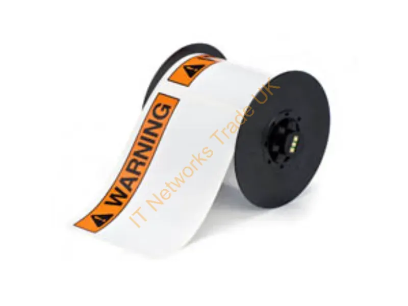 B30-25-595-ANSIWA - Brady B30-25-595-Ansiwa Printer Label Black, Orange, White Self-Adhesive Printer Label