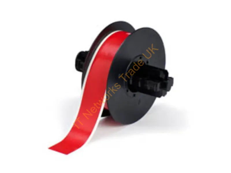 B30C-1125-595-RD - Brady 142025 Label-Making Tape Red On White