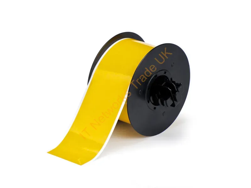 B30C-2250-584-YL - Brady B30C-2250-584-Yl Printer Label Yellow Self-Adhesive Printer Label