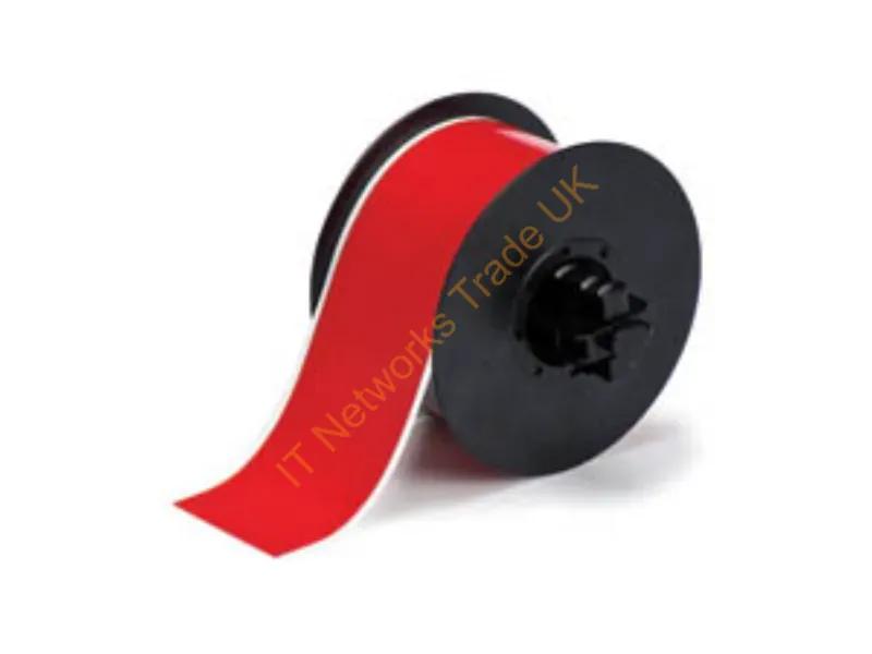 B30C-2250-595-RD - Brady 142024 Label-Making Tape Red On White
