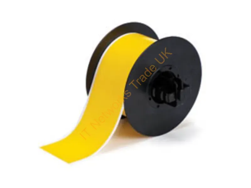B30C-2250-595-YL - Brady 142034 Label-Making Tape Black On Yellow