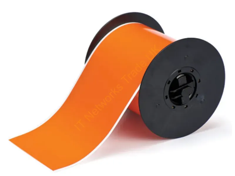 B30C-4000-595-OR - Brady 142015 Label-Making Tape Orange On White