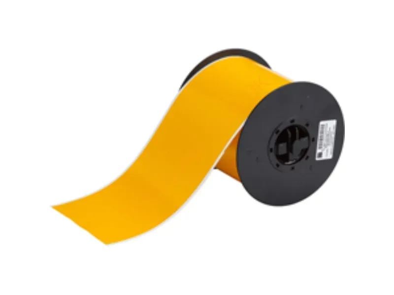 B30C-4000-595-YL - Brady 142032 Label-Making Tape Black On Yellow