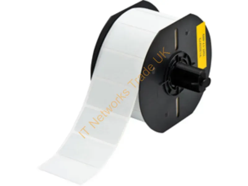B33-17-486 - Brady 143083 Black, Gray Self-Adhesive Printer Label