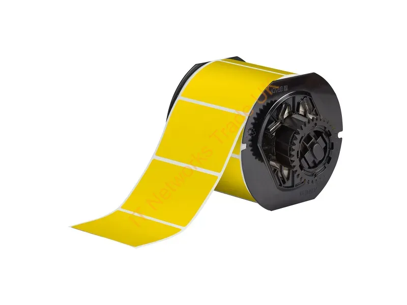 B33-19-8591-YL - Brady People Id B33-19-8591-Yl Printer Label Yellow Self-Adhesive Printer Label