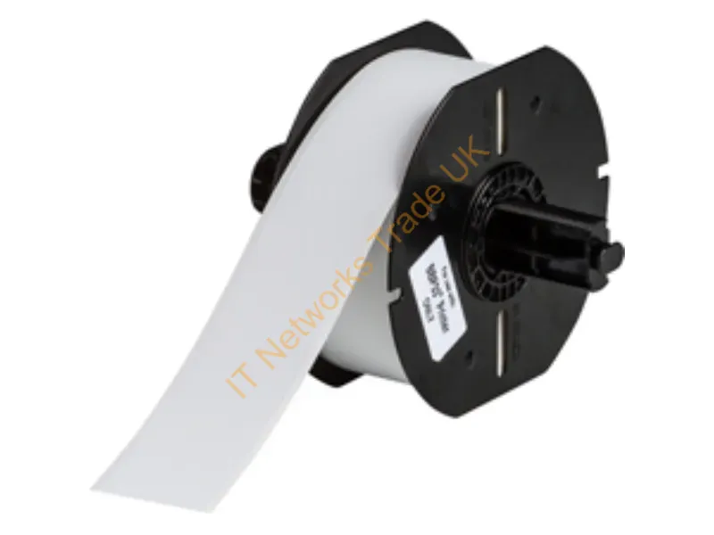 B33C-1500-437 - Brady 133984 Black, White Self-Adhesive Printer Label