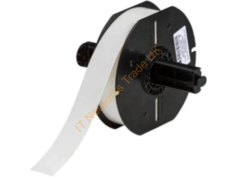 B33C-375-422 - Brady 134004 Black, White Self-Adhesive Printer Label