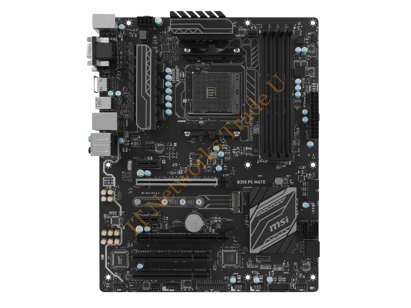 MSI B350 PC MATE AMD B350 Socket AM4 ATX