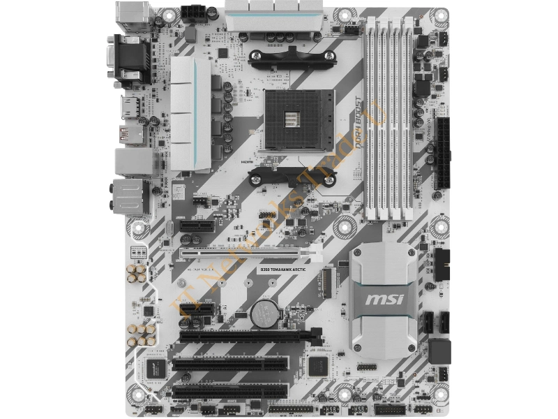 MSI B350 TOMAHAWK ARCTIC AMD B350 Socket AM4 ATX