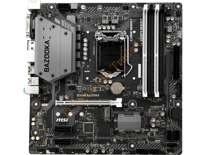 MSI B360M BAZOOKA Intel B360 LGA 1151 (Socket H4) Micro ATX