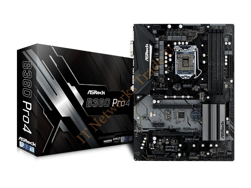 Asrock B360 Pro4 IntelB360 LGA 1151 (Socket H4) ATX