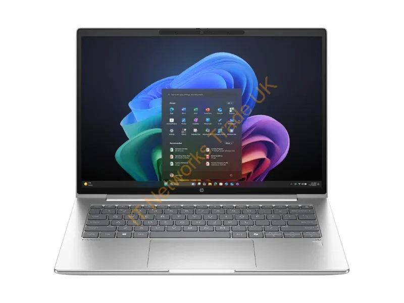 B39WNAT#ABU - HP ProBook 4 G1q Next Gen AI PC Wolf Pro Security Edition Copilot+ PC Snapdragon X1-26-100 Laptop 35.6 cm (14") WUXGA 16 GB LPDDR5x-SDRAM 512 GB SSD Wi-Fi 7 (802.11be) Windows 11 Pro Silver