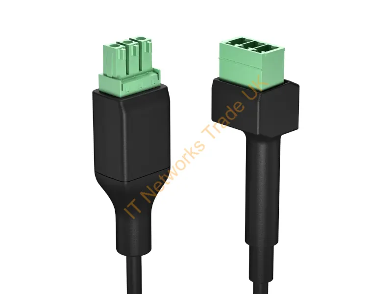 B42BDAA - Hp Poly Studio A2 Black Cable Extender For Table Mic Male To Female Phoenix Connector 8M(26Ft)