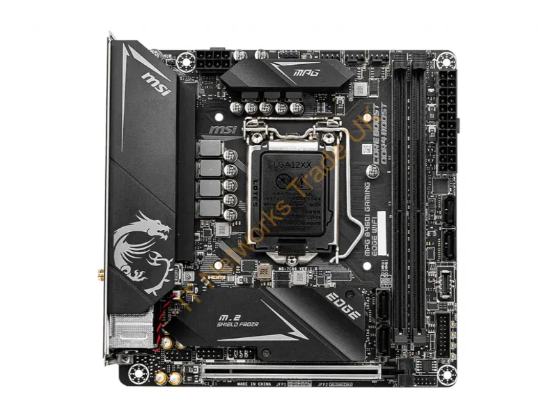 B460IEDGEWIFI - Msi Mpg B460I Gaming Edge Wifi Motherboard Intel B460 Lga 1200 (Socket H5) Mini Itx