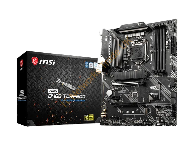 B460TORPEDO - Msi Mag B460 Torpedo Motherboard Intel B460 Lga 1200 (Socket H5) Atx