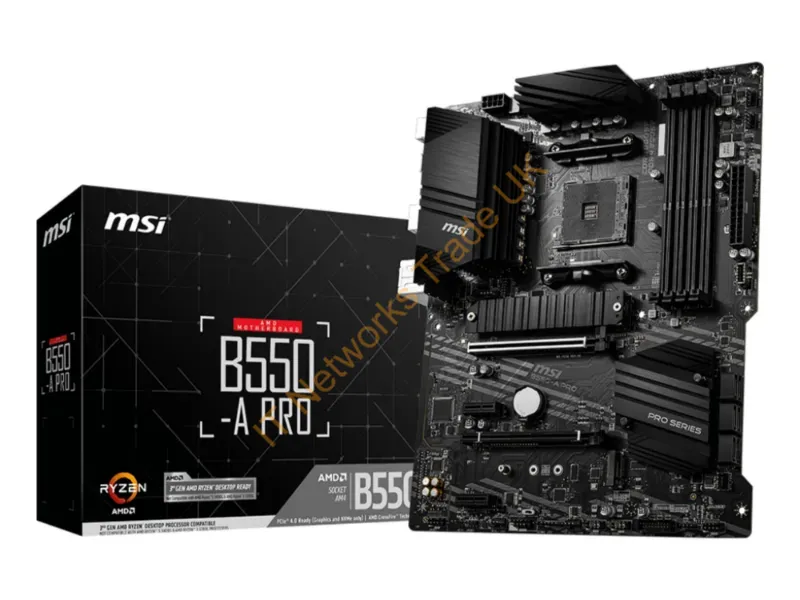 B550APRO - Msi B550-A Pro Motherboard Amd B550 Socket Am4 Atx