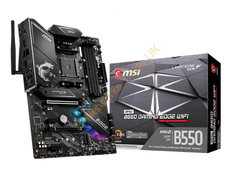 B550GEDGEWIFI - Msi Mpg B550 Gaming Edge Wifi Amd B550 Socket Am4 Atx