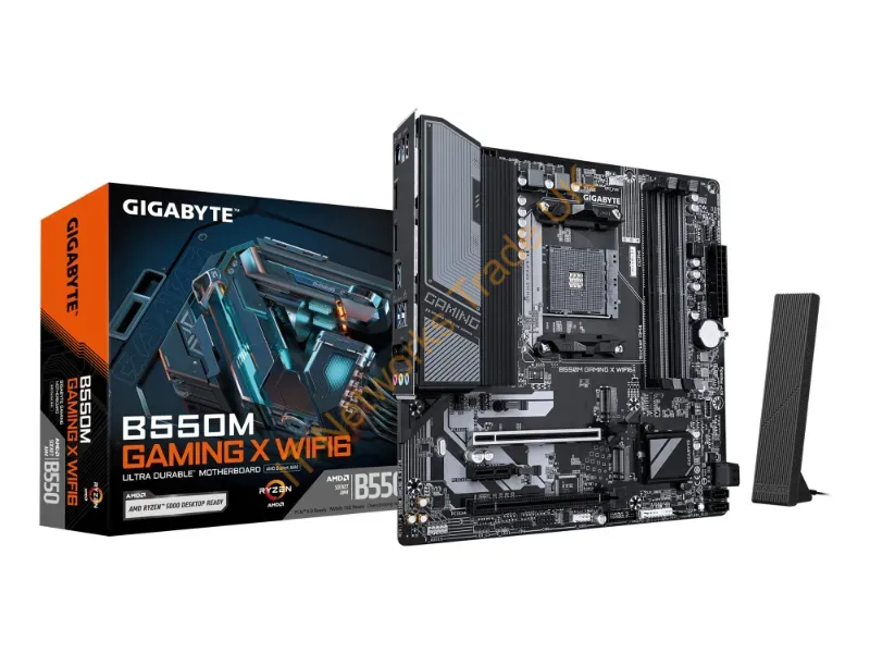B550MGAMINGXWIFI6 - Gigabyte B550M Gaming X Wifi6 Motherboard Amd B550 Socket Am4 Micro Atx