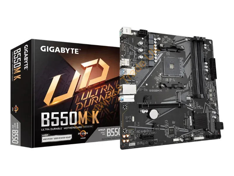 B550MK - Gigabyte B550M K Motherboard Amd B550 Socket Am4 Micro Atx