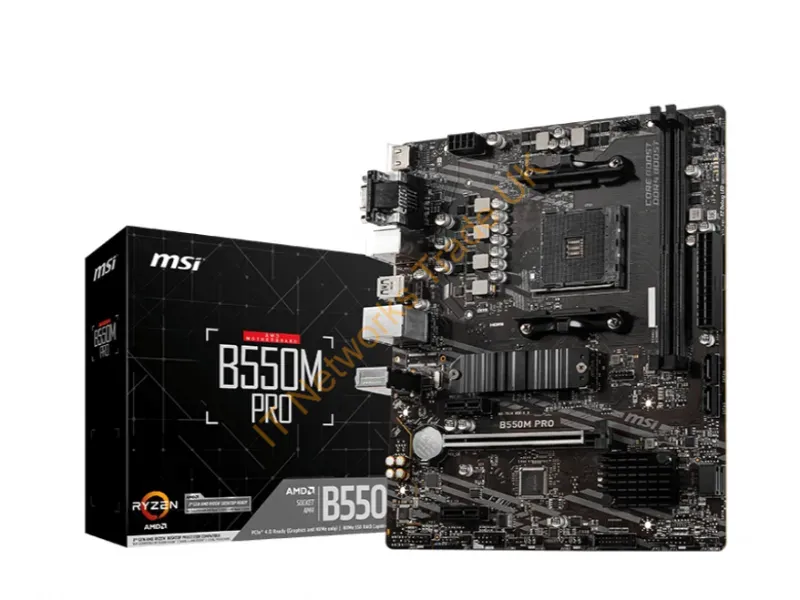 B550MPRO - Msi B550M Pro Motherboard Amd B550 Socket Am4 Micro Atx