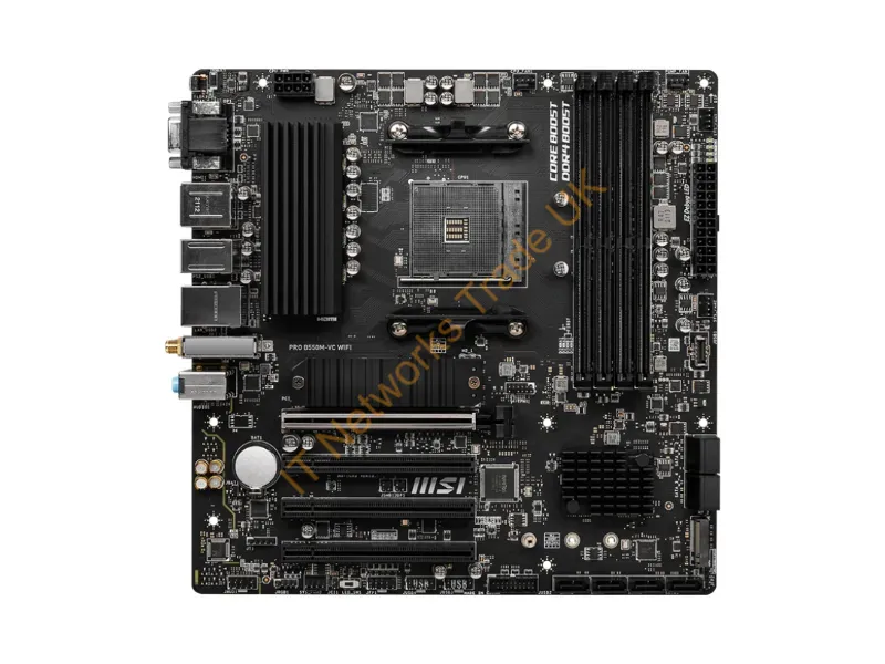 B550MPROVCWIFI - Msi Pro B550M-Vc Wifi Mbd Amd B550 Socket Am4 Micro Atx