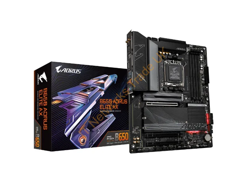 B650AORUSELITEAX - Gigabyte B650 Aorus Elite Ax 1.0 Amd B650 Socket Am5 Atx