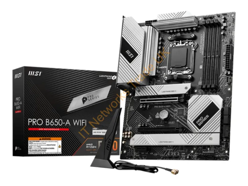 B650AWIFI - Msi Pro B650-A Wifi Motherboard Amd B650 Socket Am5 Atx