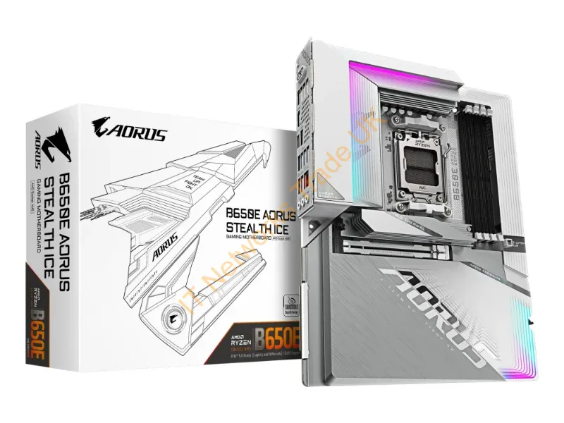 B650EAORUSSTEALTHICE - GIGABYTE B650E AORUS STEALTH ICE AM5/DDR5/ATX