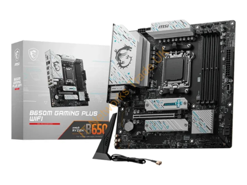 B650MGAMINGPLUSWIFI - Gigabyte B650M Gaming Plus Wifi Motherboard Amd B650 Socket Am5 Micro Atx