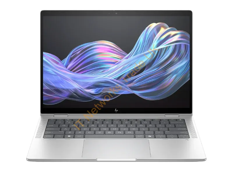 B69BKET#ABU - HP EliteBook X Flip G1i Next Gen AI PC Wolf Pro Security Edition Copilot+ PC Intel Core Ultra 5 228V Hybrid (2-in-1) 35.6 cm (14") Touchscreen WUXGA 32 GB LPDDR5x-SDRAM 512 GB SSD Wi-Fi 7 (802.11be) Windows 11 Pro Silver