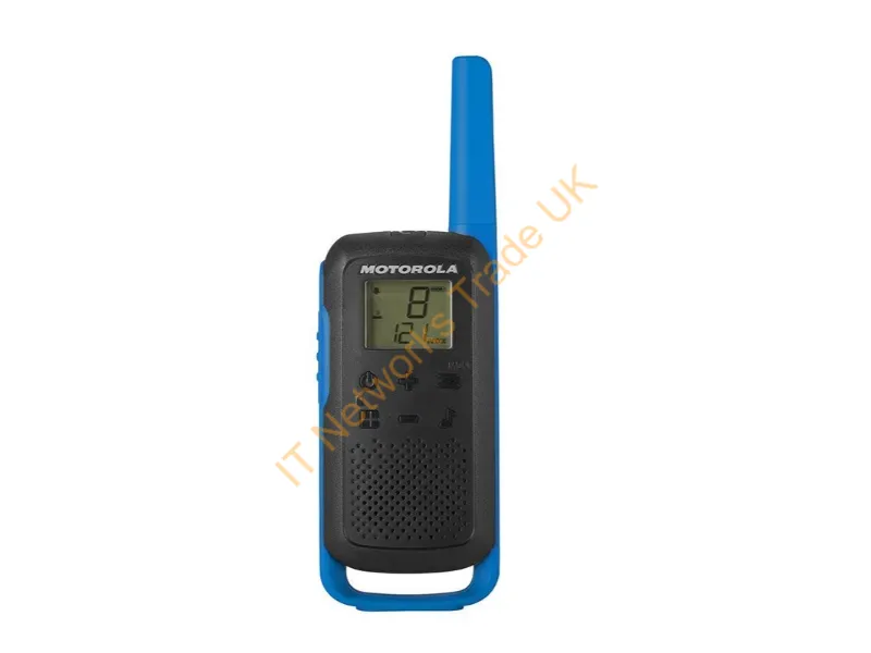 B6P00810LDRMAW - Motorola T62 two-way radio 16 channels 12500 MHz Black, Blue