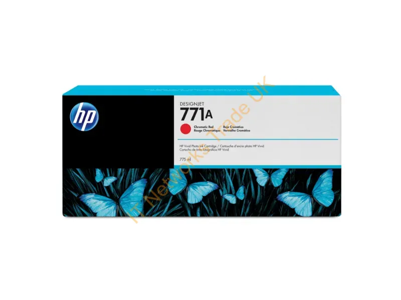 B6Y16A - Hp 771A 775-Ml Chromatic Red Designjet Ink Cartridge