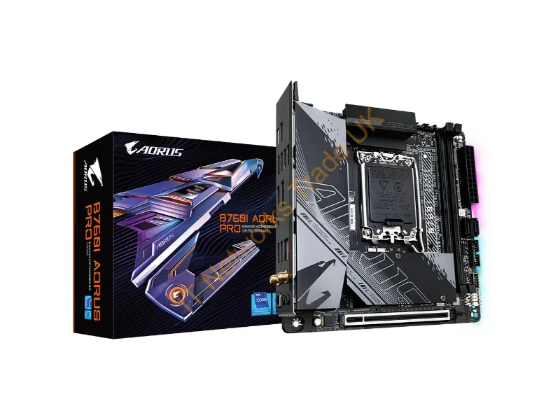 B760IAORUSPRO - Gigabyte B760I Aorus Pro Motherboard Intel B760 Express Lga 1700 Mini Itx