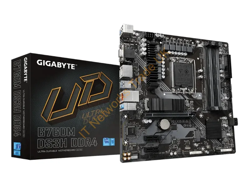 B760MDS3HDDR4 - Gigabyte GA-B760M DS3H DDR4 (1700) (D)