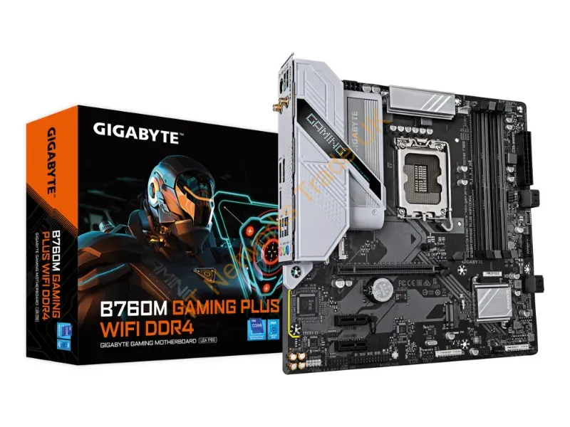B760MGPWIFIDDR4 - Gigabyte B760M Gaming Plus Wifi Ddr4 Intel B760 Lga 1700 Micro Atx