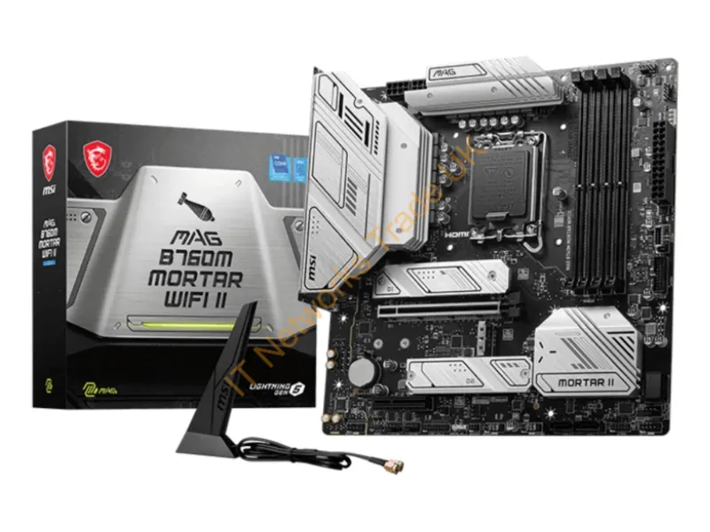B760MMORWIFI2 - Msi Mag B760M Mortar Wifi Ii Ddr5 Intel B760 Lga 1700 Micro Atx