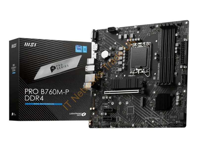 B760MPD4 - Msi Pro B760M-P Ddr4 Motherboard Intel B760 Lga 1700 Micro Atx