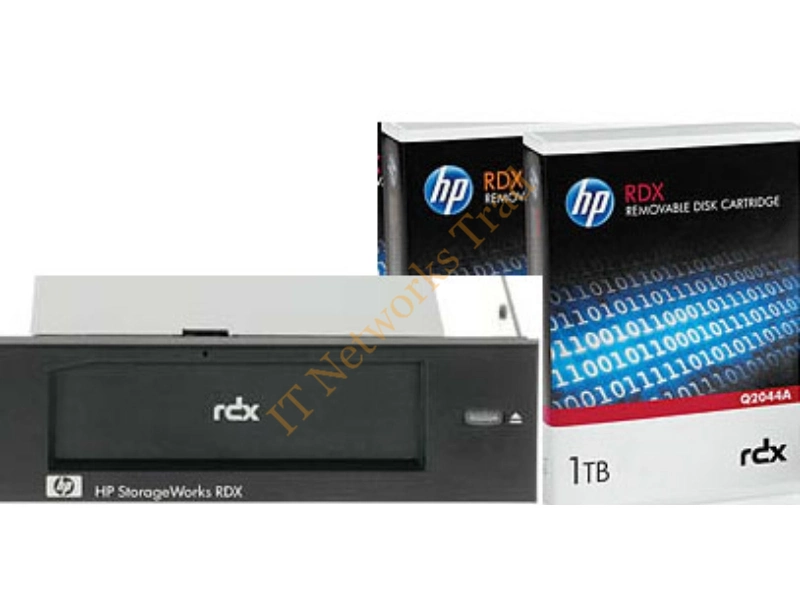 B7B70A HP 1TB 5.25-inch RDX Technology Internal Hard Drive Cartridge USB 3.0 Tape Media Cartridge