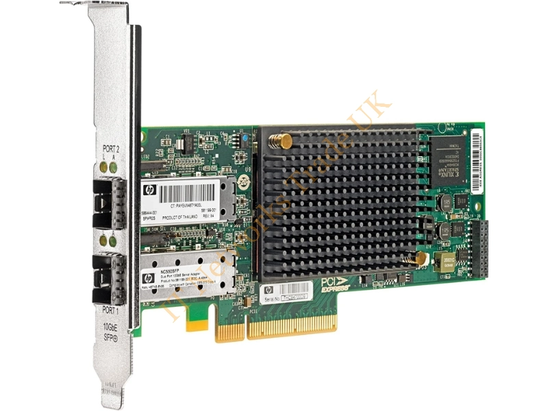 B7E22A HP StoreVirtual P4000 G2 Dual-Ports 10Gb/s 10GBase-X PCI Express SFP+ Network Adapter