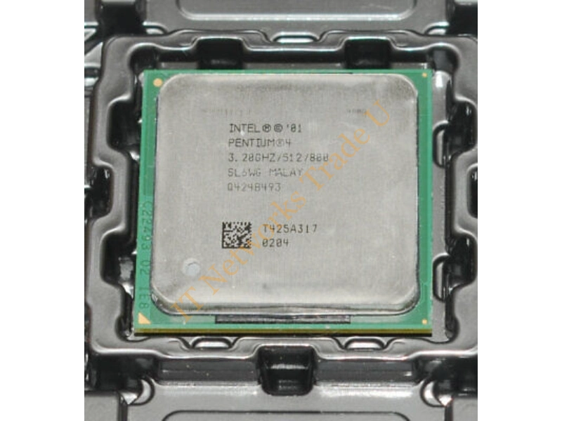 B80532PG088512 Intel Pentium 4 3.20GHz 800MHz FSB 512KB L2 Cache Socket 478 Retail Processor