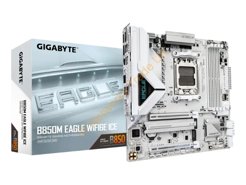 B850MEAGLEWF6EICE - Gigabyte B850M Eagle Wifi6E Ice Amd B850 Socket Am5 Micro Atx