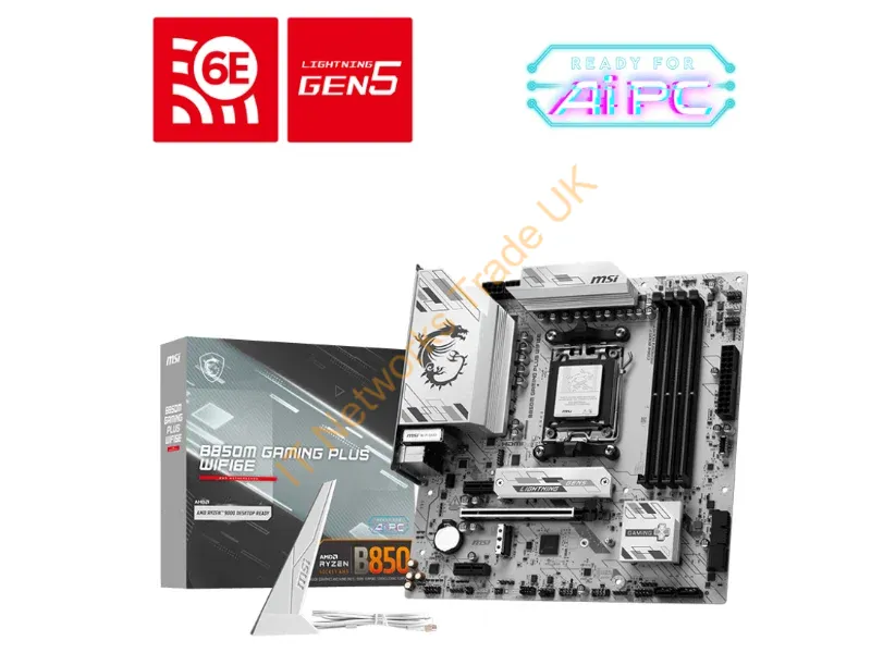 B850MGAMINGPLUSWIFI6E - MSI AM5 B850M GAMING PLUS WIFI6E M-ATX