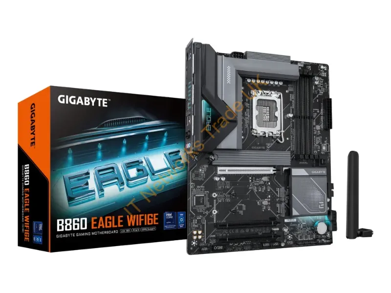 B860EAGLEWIFI6E - Gigabyte B860 Eagle Wifi6E Motherboard Intel B860 Lga 1851 (Socket V1) Atx