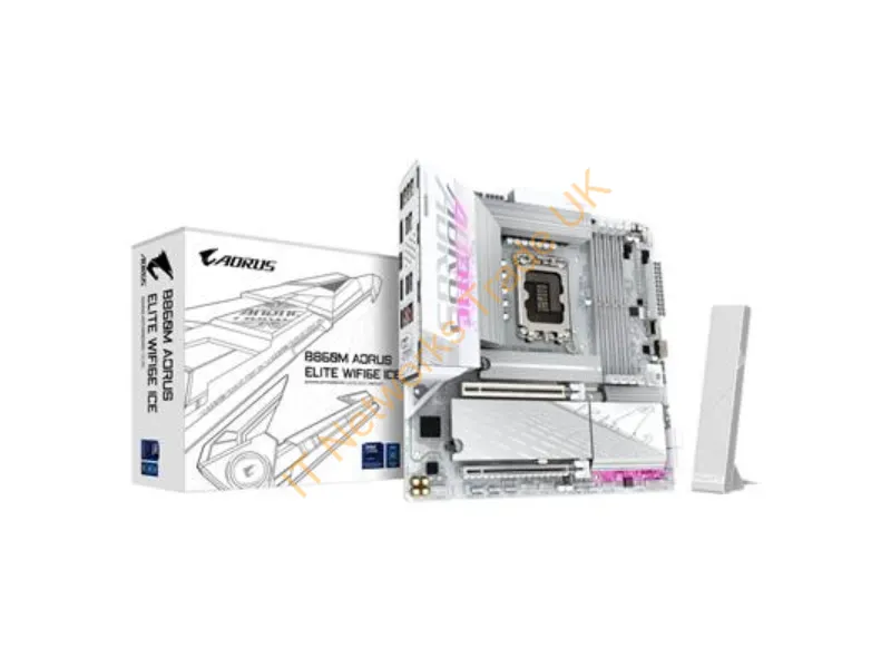 B860MAORUSELITEWIFI6EICE - Gigabyte B860M Aorus Elite Wifi6E Ice