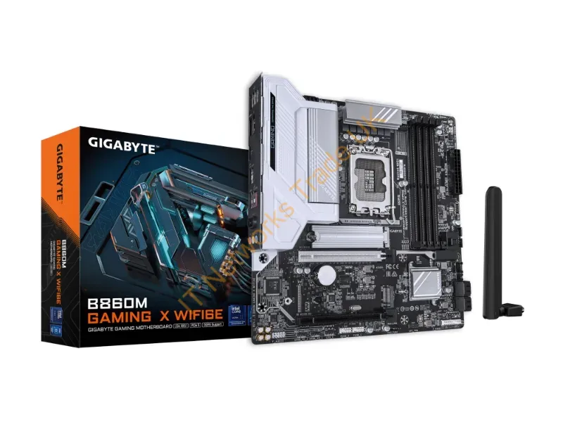 B860MGAMINGXWIFI6E - Gigabyte B860M Gaming X Wifi6E Motherboard Intel B860 Lga 1851 (Socket V1) Micro Atx